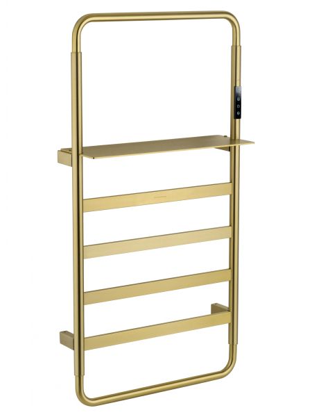 Полотенцесушитель электрический WONZON & WOGHAND DÜSSELDORF, Брашированное золото (WW-A203-BG)