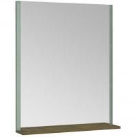 Зеркало АКВАТОН ТЕРРА 1A247002TEDY0 (85*70) (полка, дуб кантри), шт