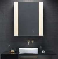 BURGBAD RL40 Зеркальный шкаф 600х150х800 мм., 1 зерк. дверь с обоих сторон, 2 стеклянные полки,версия левая, Smart-Home-System, 2 розетки BURGBAD RL40 Зеркальный шкаф 600х150х800 мм., 1 зерк. дверь с обоих сторон, 2 стеклянные полки,версия левая, Smart-Home-System, 2 розетки