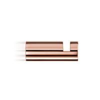 Крючок, Decor Walther, ширина, мм-35, глубина, мм-12, высота, мм-12, цвет-Rose Gold Крючок, Decor Walther, ширина, мм-35, глубина, мм-12, высота, мм-12, цвет-Rose Gold