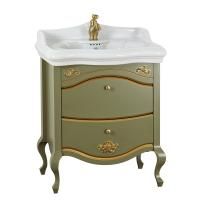 IMPERO База L68xH74xP51 см. для раковины 70 см, 2 выдвижных ящика, цвет: OLIVA