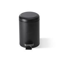 Ведро, Decor Walther, Brownie, с крышкой, с педалью, ширина, мм-170, глубина, мм-240, высота, мм-260, тип установки-напольный, цвет-черный