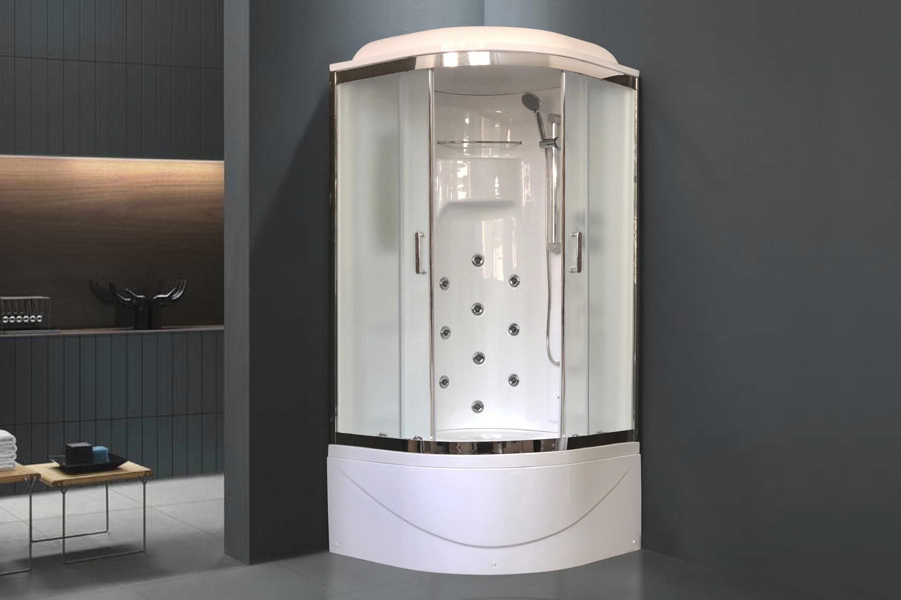 Душевая кабина Royal Bath RB 100NRW-C-CH (матовое) Душевая кабина Royal Bath RB 100NRW-C-CH (матовое)