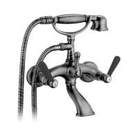 Bongio Mille Nuits Смеситель для ванны, цвет хром/черный фарфор