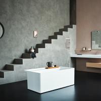 Agape Marsiglia Ванна отдельностоящая 149x87x57.5 см, с полкой, цвет: белый Agape Marsiglia Ванна отдельностоящая 149x87x57.5 см, с полкой, цвет: белый