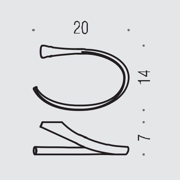 Colombo Land Держатель для бумаги, цвет: хром Colombo Land Держатель для бумаги, цвет: хром