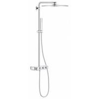 Душевая система GROHE EUPHORIA SMARTCONTROL 26508000 (хром, металл/пластик, 175-см, квадратная), шт Душевая система GROHE EUPHORIA SMARTCONTROL 26508000 (хром, металл/пластик, 175-см, квадратная), шт