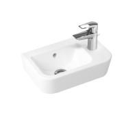 Комплект 2 в 1 Lavinia Boho One 21510498, подвесная фарфоровая раковина 37 см, смеситель