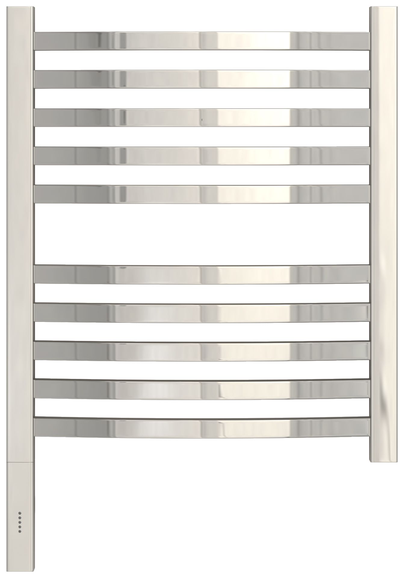 Полотенцесушитель, Сунержа, Аркус 3.0, электрический, ширина, мм-430, глубина, мм-92, высота, мм-620, межосевое расстояние-400, подключение-нижнее слева, электрокомплект-МЭМ, мощность, Вт-300, материал-нержавеющая сталь, цвет-сталь