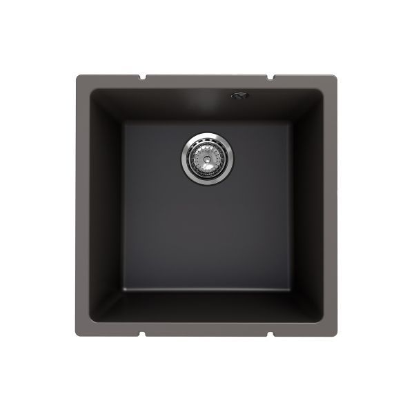 Кухонная мойка Ulgran Quartz Under 400-09, асфальт