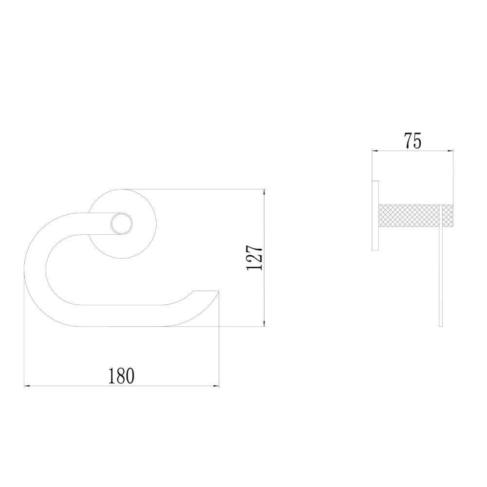 Держатель для туалетной бумаги Savol S-002152HD, черный/бронза, артикул S-002152HD