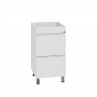 Тумба под раковину над стиральной машиной напольная "Марс "48" 2 ящ, (ум. Юпитер 1100*500 литой мрамор)