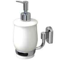 Дозатор для жидкого мыла WasserKRAFT K-24199 Хром Белый Дозатор для жидкого мыла WasserKRAFT K-24199 Хром Белый