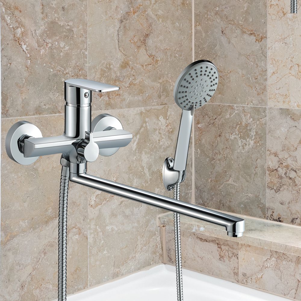 Смеситель для ванны WesnaArt RAY11-320, хром