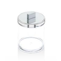 Decor Walther Sky DMD M Баночка универсальная 9.5x12см, с крышкой, акрил, цвет: хром ЗАКАЗ ПО ЗАПРОСУ