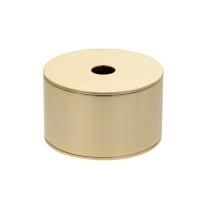 OASIS DEFILE Контейнер Ø110х65 мм., настольный, гладкий, цвет золото