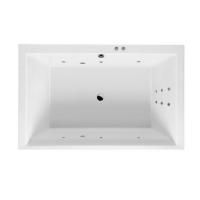 Ванна EXCELLENT Crown Lux 190x120 "LINE" (хром)