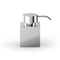 Дозатор для жидкого мыла, Decor Walther, Century, механический (нажимной), ширина, мм-85, глубина, мм-85, высота, мм-130, тип установки-настольный (свободностоящий), цвет дозатора-хром