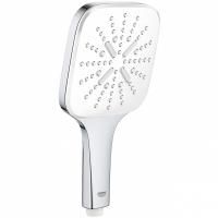 Ручной душ GROHE RAINSHOWER SMARTACTIVE 26551LS0 (хром/белый, пластик, квадратный), шт Ручной душ GROHE RAINSHOWER SMARTACTIVE 26551LS0 (хром/белый, пластик, квадратный), шт