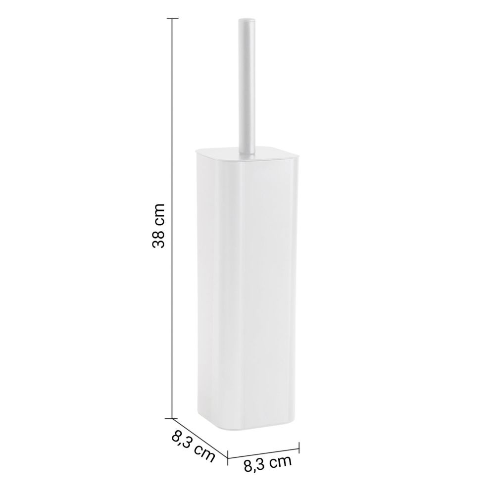 Gedy Jack, напольный металлический ёрш, цвет белый матовый, артикул 1334(02)