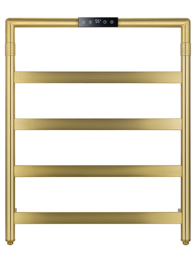 Полотенцесушитель электрический WONZON & WOGHAND KÖLN, Брашированное золото (WW-A6014-BG)