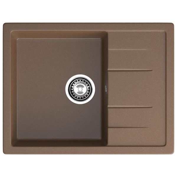 Кухонная мойка GranFest QUADRO 650L, терракот