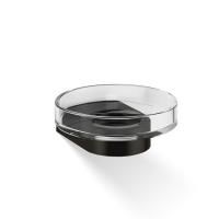 Decor Walther Century WSS Мыльница подвесная, прозрачное стекло, цвет: черный матовый