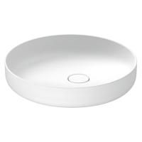 Duravit Vitrium Раковина накладная круглая 460мм, из DuroCast UltraResist-композит, без перелива и полки для смесителя , Цвет белый матовый