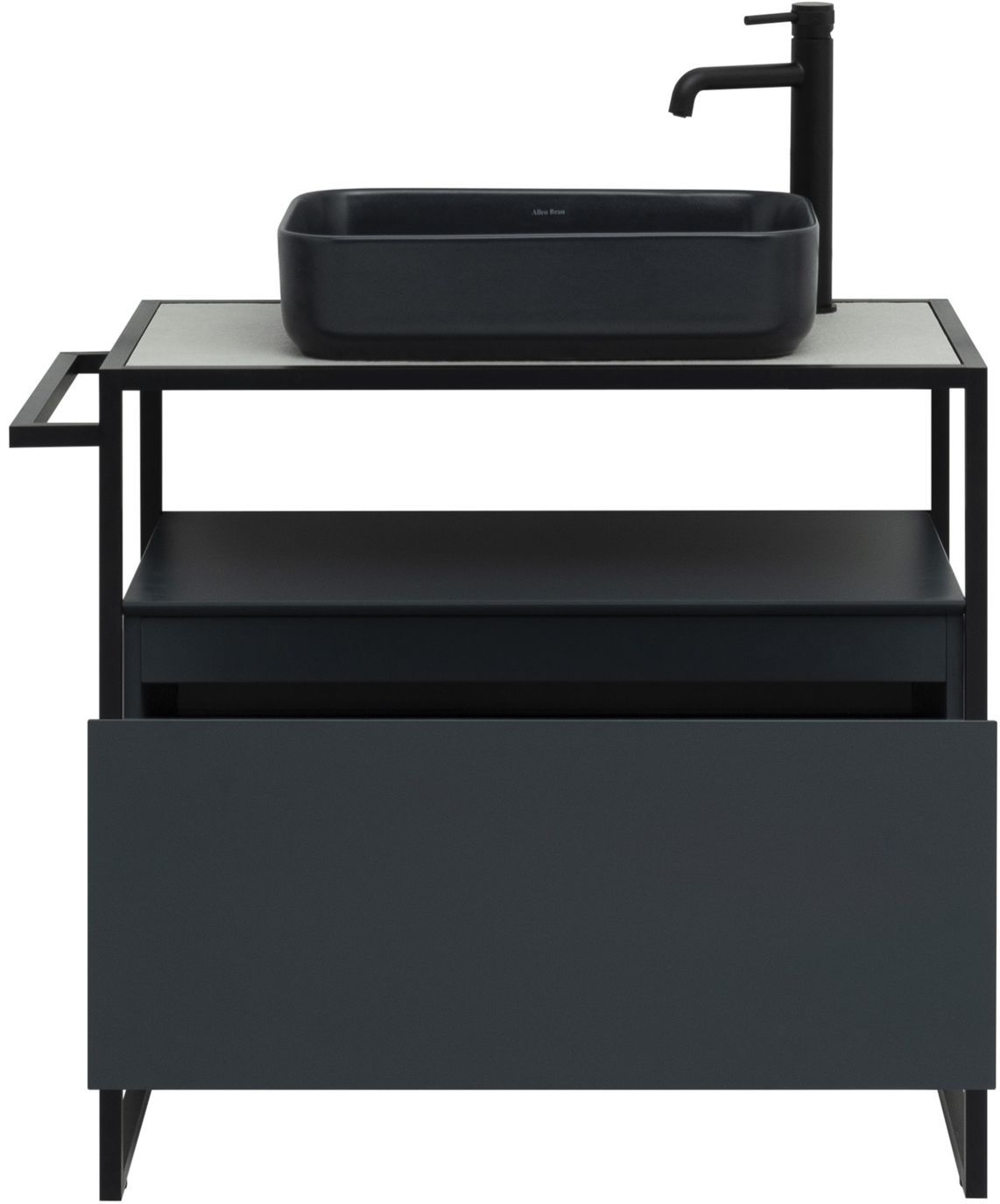 Тумба под раковину Allen Brau Priority 80 1.31002.AM антрацит матовый, артикул 1.31002.AM