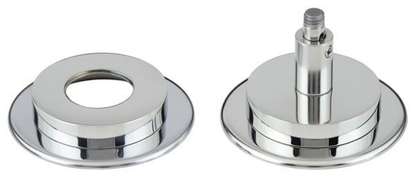 Увеличитель диаметра, Сунержа, TUBE, для водяных полотенцесушителей, ширина, мм-70, глубина, мм-70, высота, мм-3, материал- нержавеющая сталь, цвет-бронза состаренная