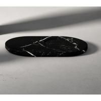 Agape Constellation Мыльница мраморная 25х16х1.5 см, мрамор Marquina, цвет: черный Agape Constellation Мыльница мраморная 25х16х1.5 см, мрамор Marquina, цвет: черный