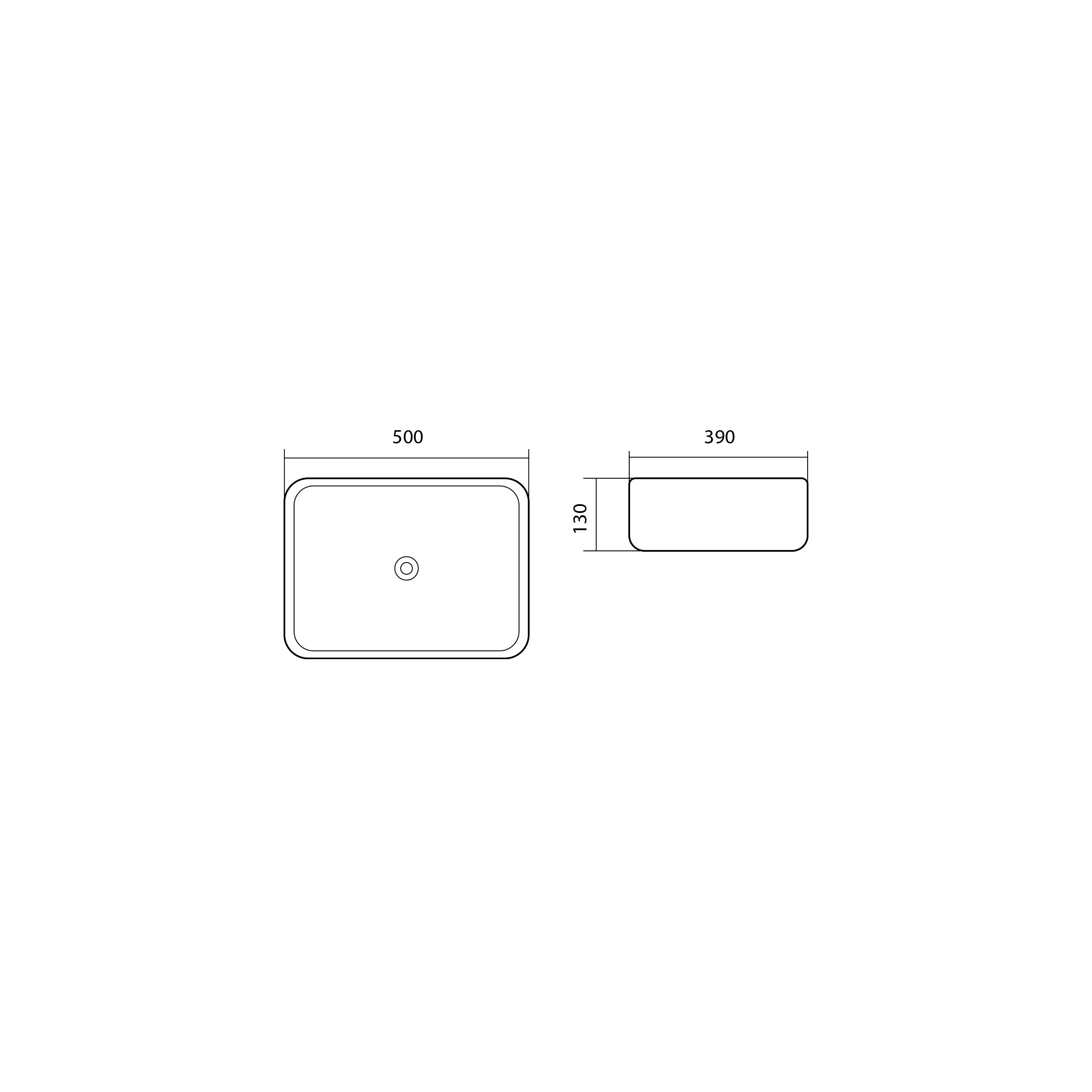 Раковина накладная для установки на столешницу AQUATEK ВЕГА AQ5515-00, 500*390*130 мм Раковина накладная для установки на столешницу AQUATEK ВЕГА AQ5515-00, 500*390*130 мм