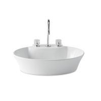OASIS CALLA Раковина 625х440х160 мм., для установки на столешницу, с 3 отверстиями для смесителя, цвет белый OASIS CALLA Раковина 625х440х160 мм., для установки на столешницу, с 3 отверстиями для смесителя, цвет белый