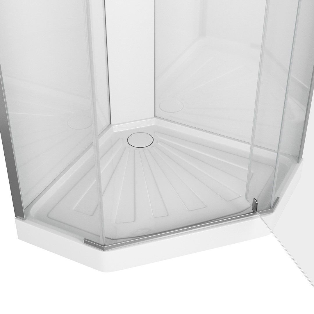 Кабина CHIKA901T душевая без крыши Cerutti SPA (90x90x215-225) Кабина CHIKA901T душевая без крыши Cerutti SPA (90x90x215-225)