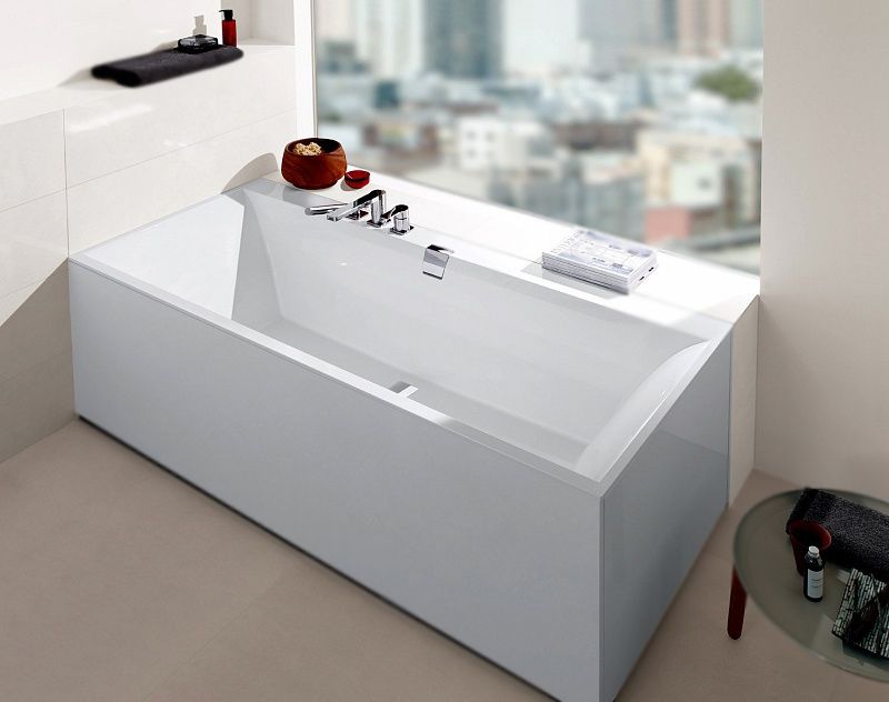 Ванна, Villeroy&Boch, Squaro Edge 12 Duo, ширина, мм-1700, глубина, мм-750, высота, мм-450, водоизмещение (л)-165, форма-прямоугольная, слив-перелив-в комплекте, диаметр слива, мм-52, ножки-есть, материал-Quaryl, цвет-белый Ванна, Villeroy&Boch, Squaro Edge 12 Duo, ширина, мм-1700, глубина, мм-750, высота, мм-450, водоизмещение (л)-165, форма-прямоугольная, слив-перелив-в комплекте, диаметр слива, мм-52, ножки-есть, материал-Quaryl, цвет-белый