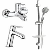 Комплект смесителей Paini Unika 59CRKIT3 Хром