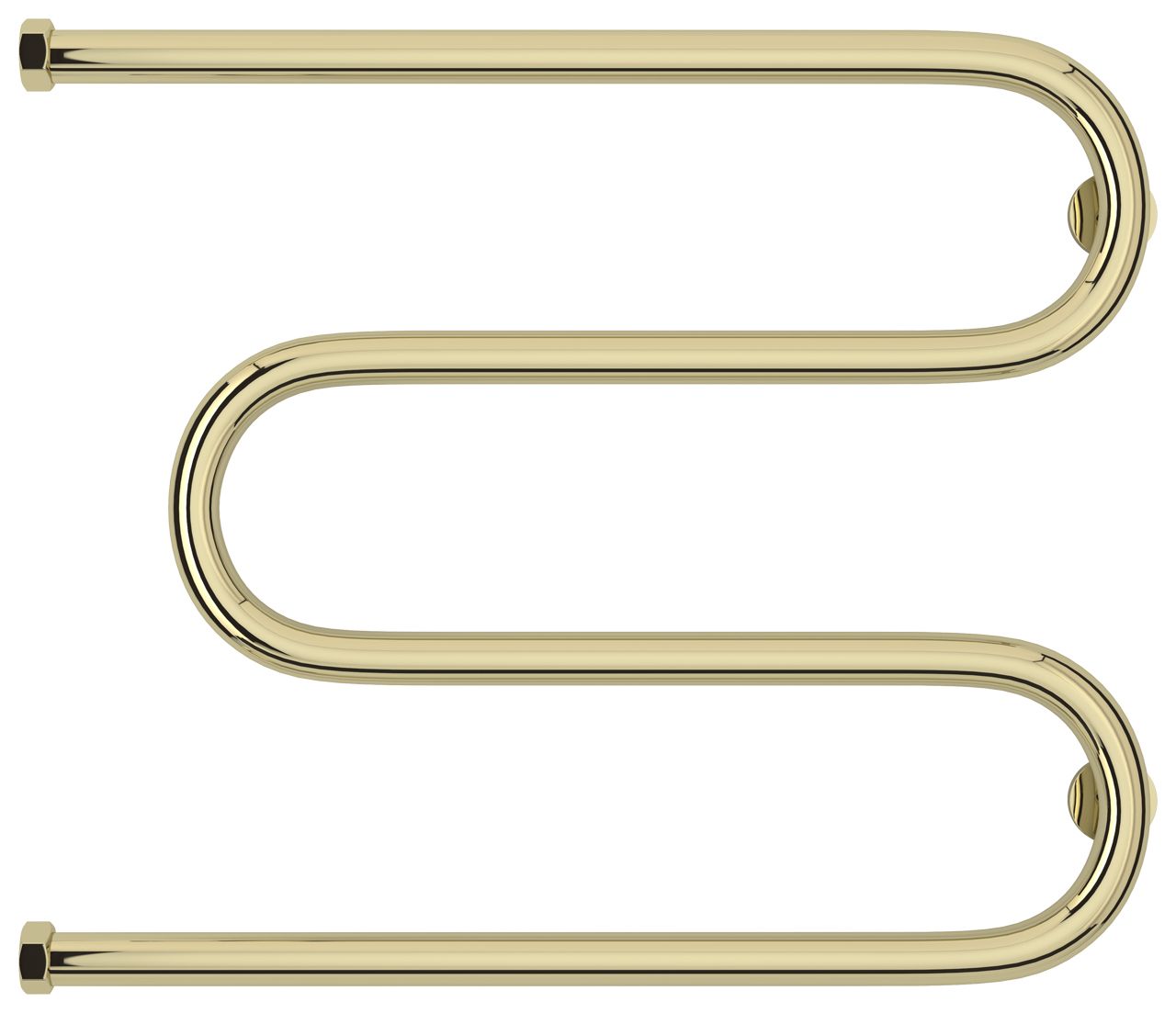 Полотенцесушитель водяной "М-обр.+" 500х650 Н. Г. 1" (Шампань) Полотенцесушитель водяной "М-обр.+" 500х650 Н. Г. 1" (Шампань)