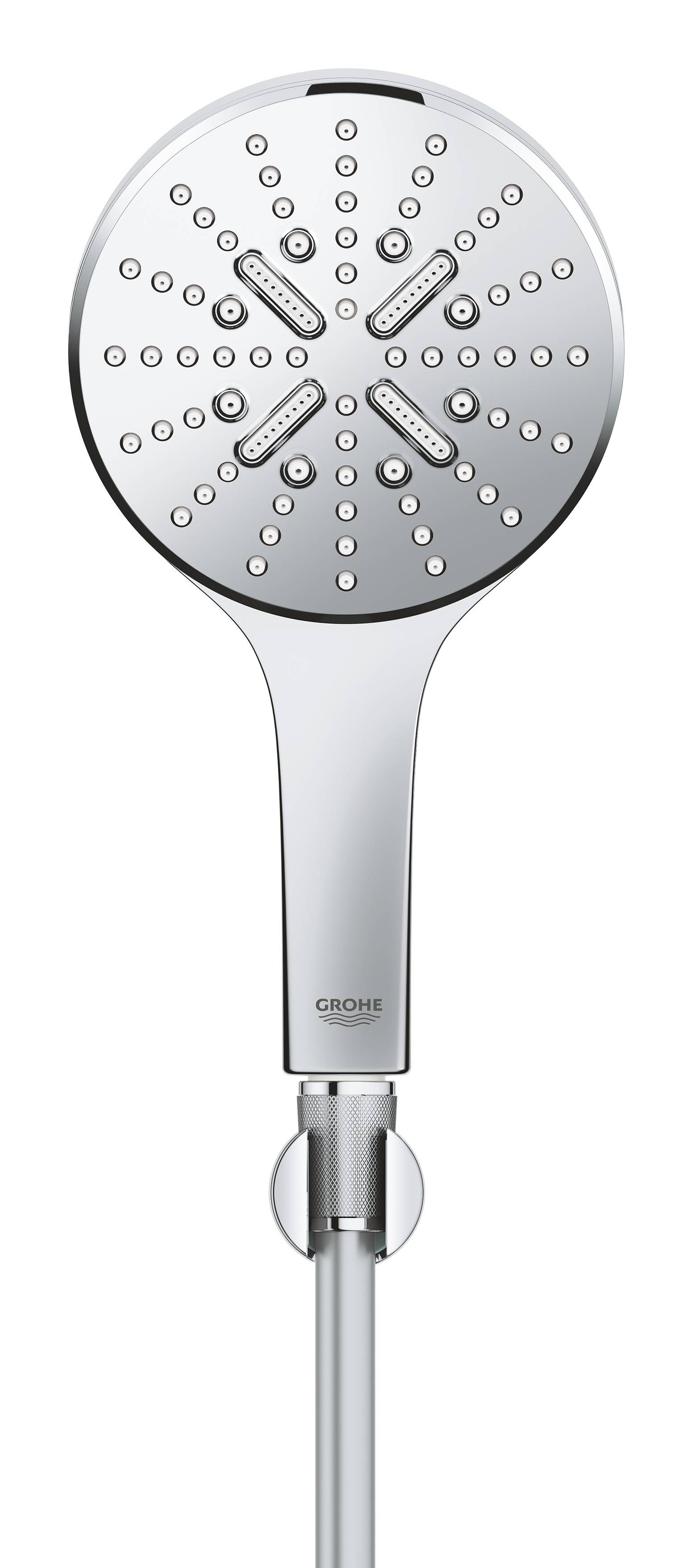 Душевой гарнитур GROHE RAINSHOWER SMARTACTIVE 26581000 (хром, пластик, 175-см, круглая), шт