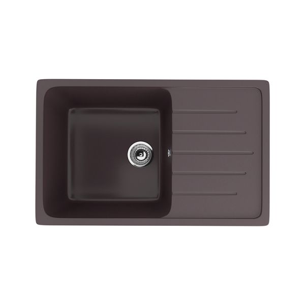 Кухонная мойка Ulgran U-400-345, шоколад