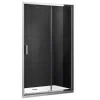 Душевая дверь в нишу Gemy S30191E 130 профиль Хром стекло прозрачное Душевая дверь в нишу Gemy S30191E 130 профиль Хром стекло прозрачное