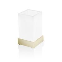 Decor Walther Corner SMG Стакан настольный, стекло сатинированное, цвет: золото матовое ЗАКАЗ ПО ЗАПРОСУ