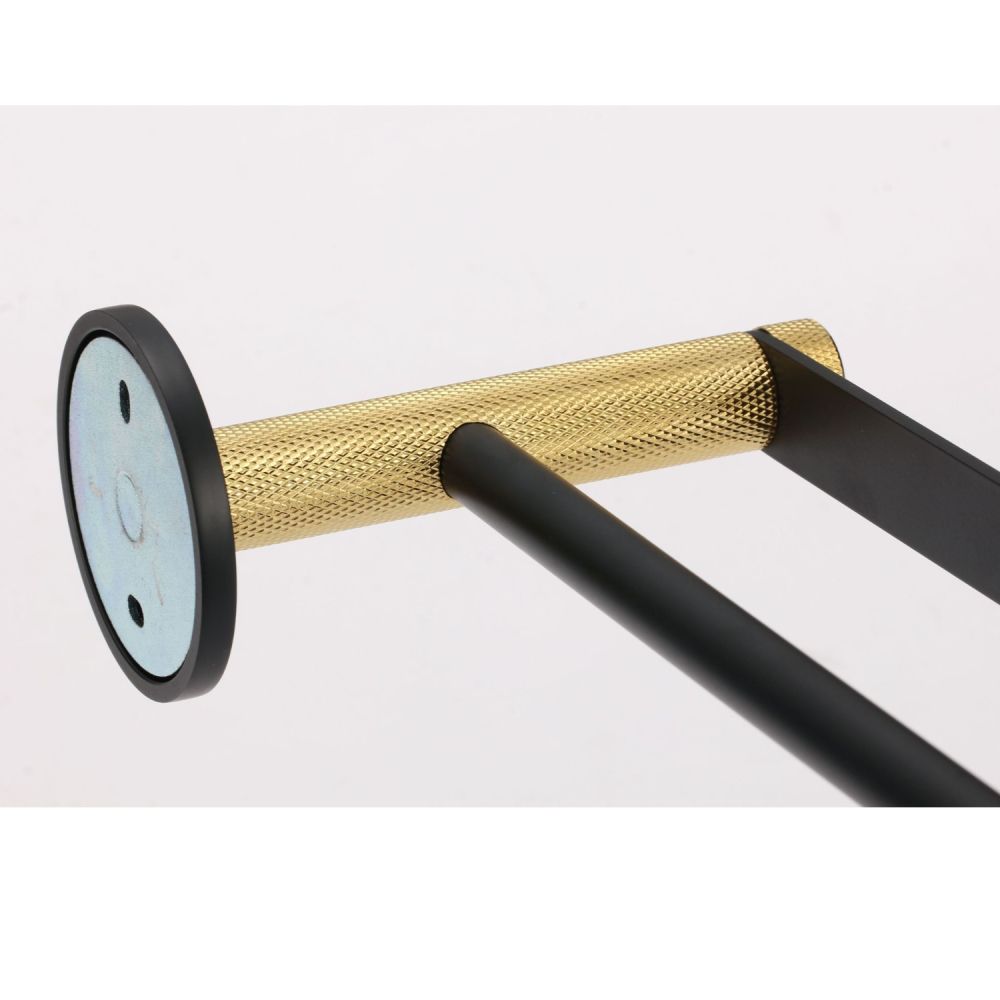 Полотенцедержатель Savol S-002148HB, черный/золото