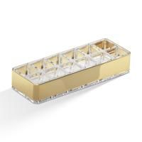 Decor Walther DW 407 Органайзер помады для губ 17.5x6.5x3см, акрил, цвет: золото ЗАКАЗ ПО ЗАПРОСУ