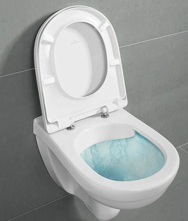 Унитаз Villeroy&Boch O NOVO 5660HRR1 подвесной Белый альпин с сиденьем Унитаз Villeroy&Boch O NOVO 5660HRR1 подвесной Белый альпин с сиденьем