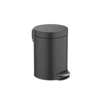 Корзина для мусора с педалью, 5л AQUATEK, матовый черный AQ4991MB Корзина для мусора с педалью, 5л AQUATEK, матовый черный AQ4991MB
