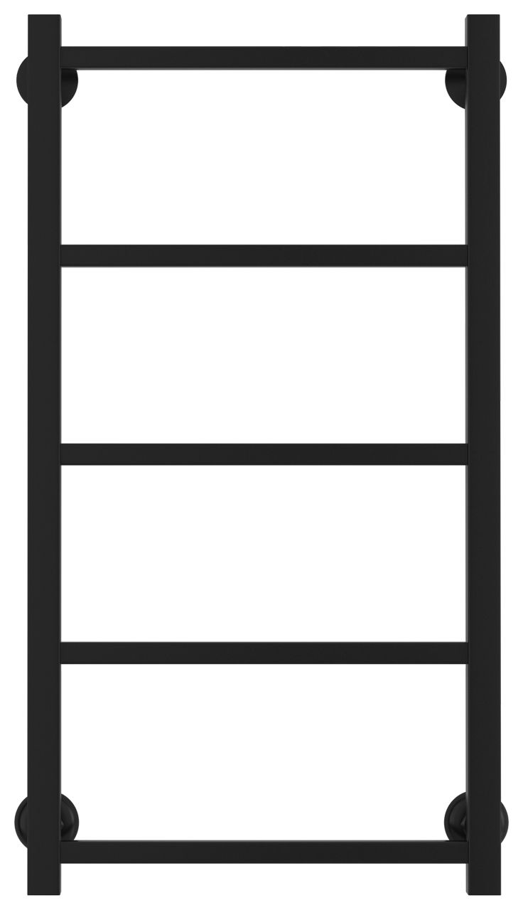 Полотенцесушитель водяной СТИЛЬЕ "Версия-КН" 800х400 (5) П 20х20 (Чёрный)