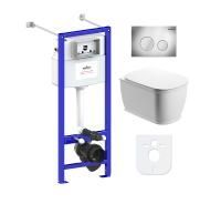 Комплект 6 в 1 Lavinia Boho Bell Pro Rimless 77050126, премиум с пластиковой клавишей