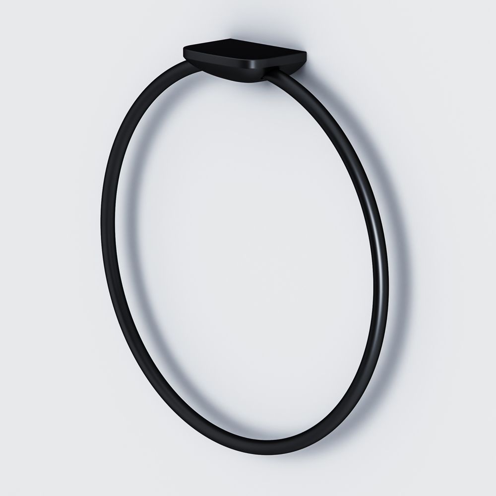 A50A34422 Inspire V2.0, Кольцо для полотенец, черный, шт A50A34422 Inspire V2.0, Кольцо для полотенец, черный, шт