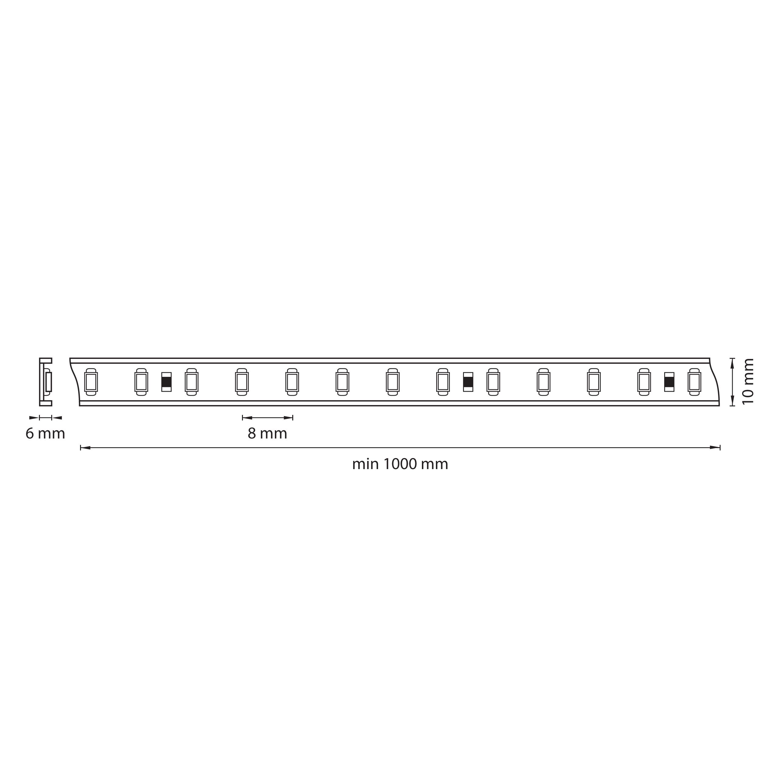 Лента белого свечения  Lightstar 402034