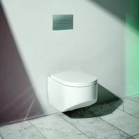 Laufen Sonar Унитаз подвесной 530х370х340 мм, безободковый, цвет: белый глянец